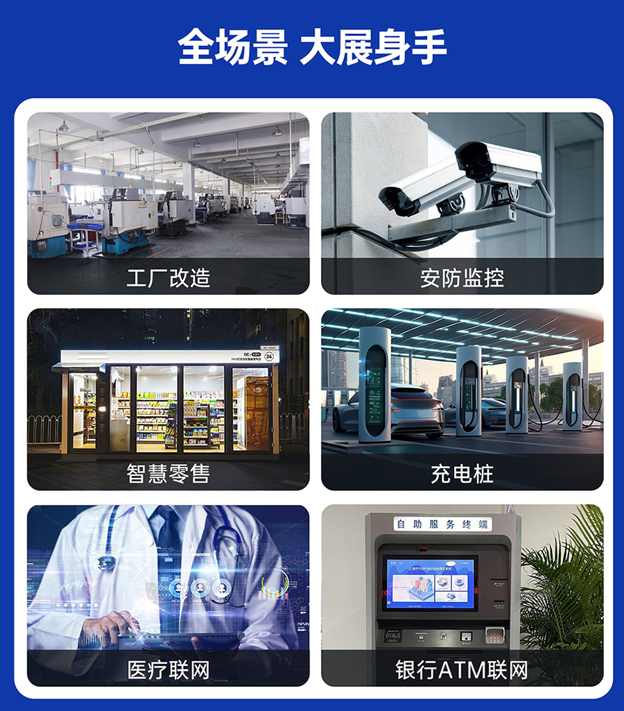 双卡4G工业路由器  全场景大展身手